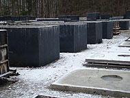 Plac produkacja szamb betonowych Ostrołęka